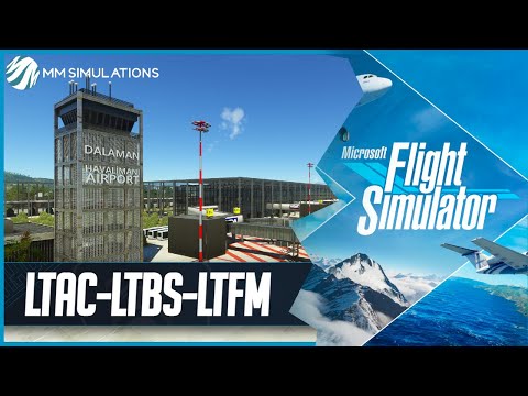 MSFS LIVE | Real World Turkish Airline OPS | M&rsquo;M Simulations LTBS (Dalaman) | A32NX Mod