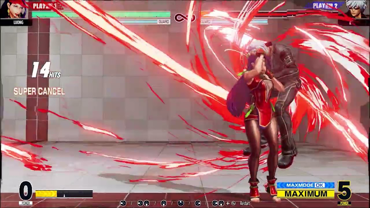 THE KING OF FIGHTERS XV luong combo 1- max mode climax