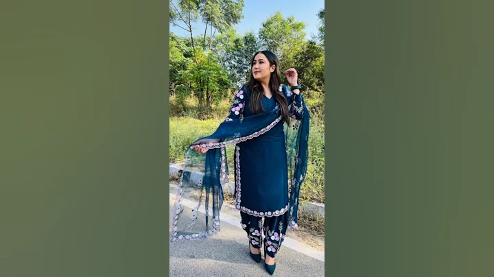 readymade punjabi suit design #trending #shorts