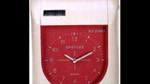 time recorder malaysia | Punch Card Machine