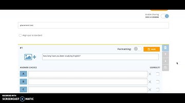How to create questioners and quizzes on socrative
