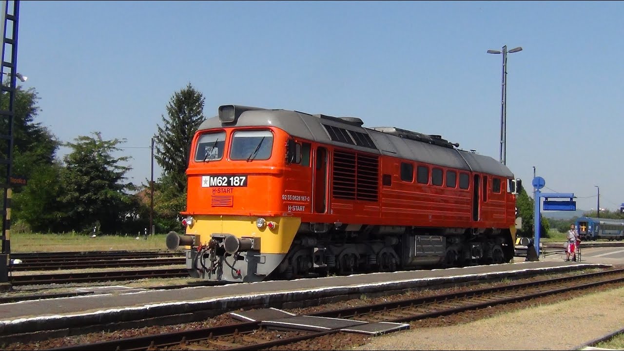 MÁV M62 187 - YouTube