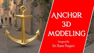 How to  do 3D Anchor Modeling and Texture