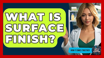 What Is Surface Finish? - How It Comes Together