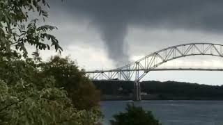 Video Captures Possible Tornado, Waterspout In Machusetts