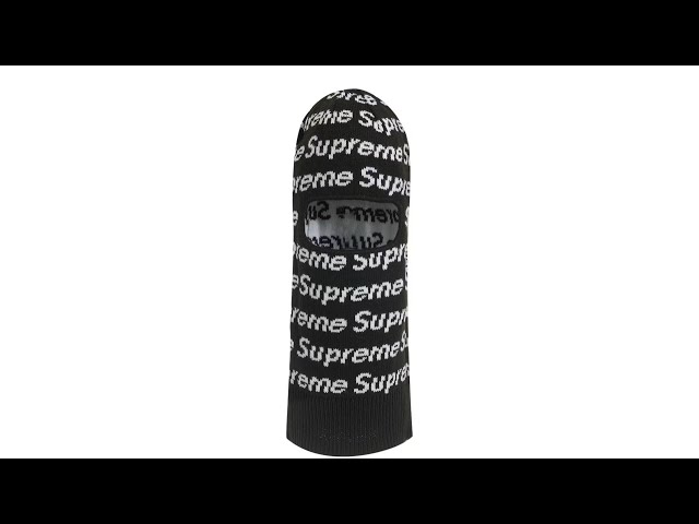 Unboxing of The Supreme New Era Repeat Balaclava (black) - YouTube