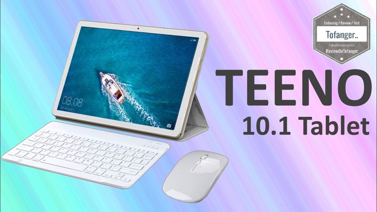 Teeno 10.1 inch touch pad - 2GB Ram 32GB Rom - Android Tablet - Unboxing 