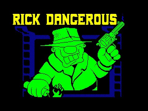 Rick Dangerous. ZX Spectrum. Прохождение