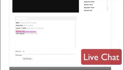 Automated Webinar Generator Software - Live Chat