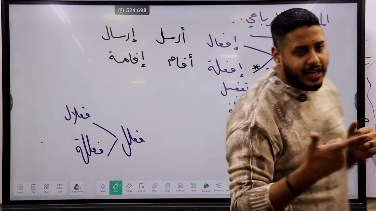 شرح المصادر نحو الصف الثاني الثانوي