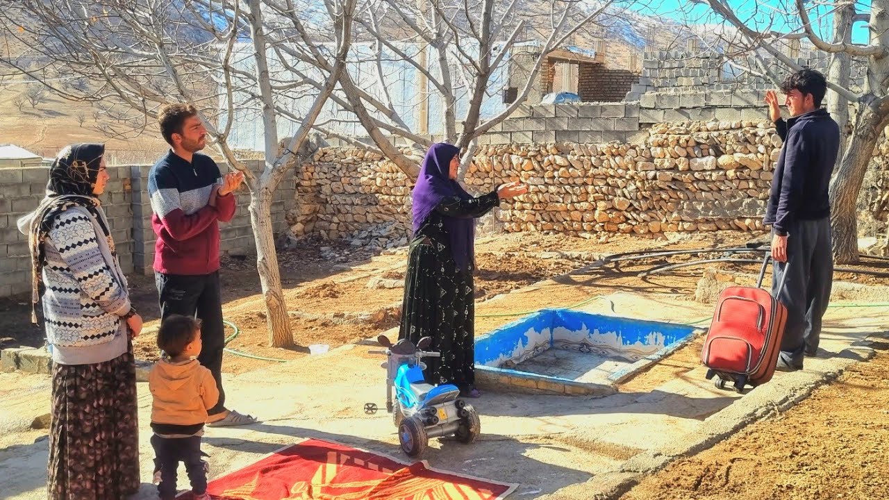 Разлука Мехди с семьей и опыт жизни в деревне.