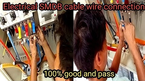 electrical SMDB cable wire connection 100% good by tmtechnical 