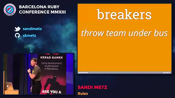 Sandi Metz -  Rules (Highlights)
