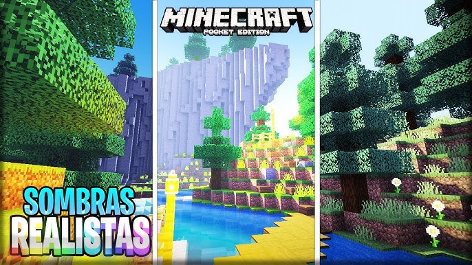 AndroNews on X: ¿Buscando Shaders realistas para Minecraft Pocket Edition?  Estos Shaders para Minecraft PE de seguro te van a gusta.    / X