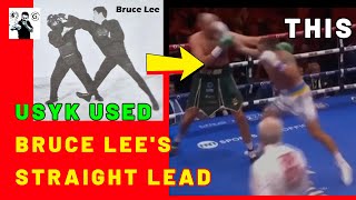 WTF USYK? THIS WAS A JKD STRAIGHT LEAD - Jeet Kune Do