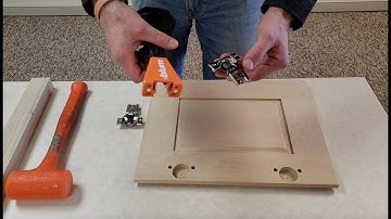How to Install Press In Hinges
