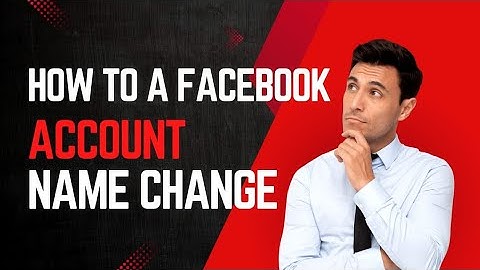 How to Change Your Facebook Account Name | Step-by-Step Guide 2024" Facebook account ka name change