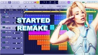 How Iggy Azalea - Started Was Made Instrumental Remake (Production Tutorial)