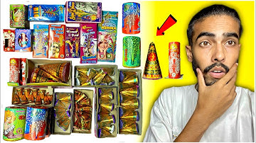 DIFFERENT TYPES OF FLOWER POT 🔥 FIREWORKS TESTING 🤩 DIWALI CRACKERS VIDEO 😍 DIWALI 2023
