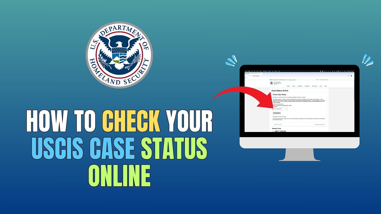 HOW TO CHECK YOUR USCIS CASE STATUS ONLINE - UPDATE 2026 - YouTube HOW TO CHECK YOUR USCIS CASE STATUS ONLINE - UPDATE 2026 - YouTube
