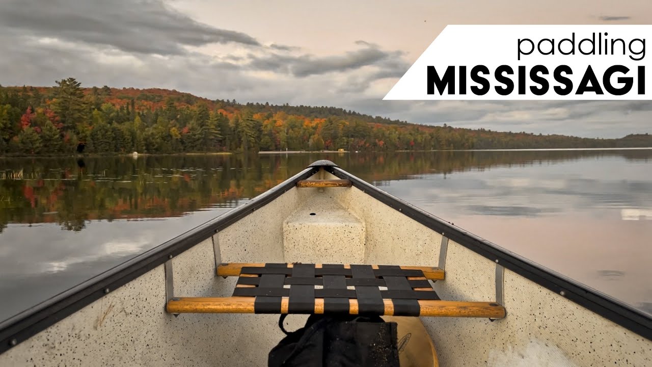 Canoeing in Mississagi Provincial Park - Semiwite Lake