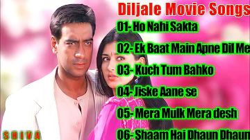 Diljale Movie Full Songs | Ajay Devgn, Sonali Bendre | Jukebox