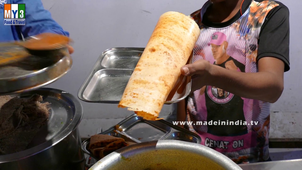 MASALA DOSA MAKING | INDIAN BREAKFAST RECIPES | STREET FOODS 2021