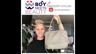 My New Favorite Bag! | Givenchy Pandora | Boy Meets Beauty with Gregory Dylan