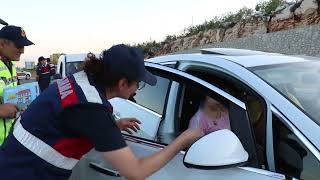 Jandarmadan ‘şok yol kontrol ve arama’ uygulaması