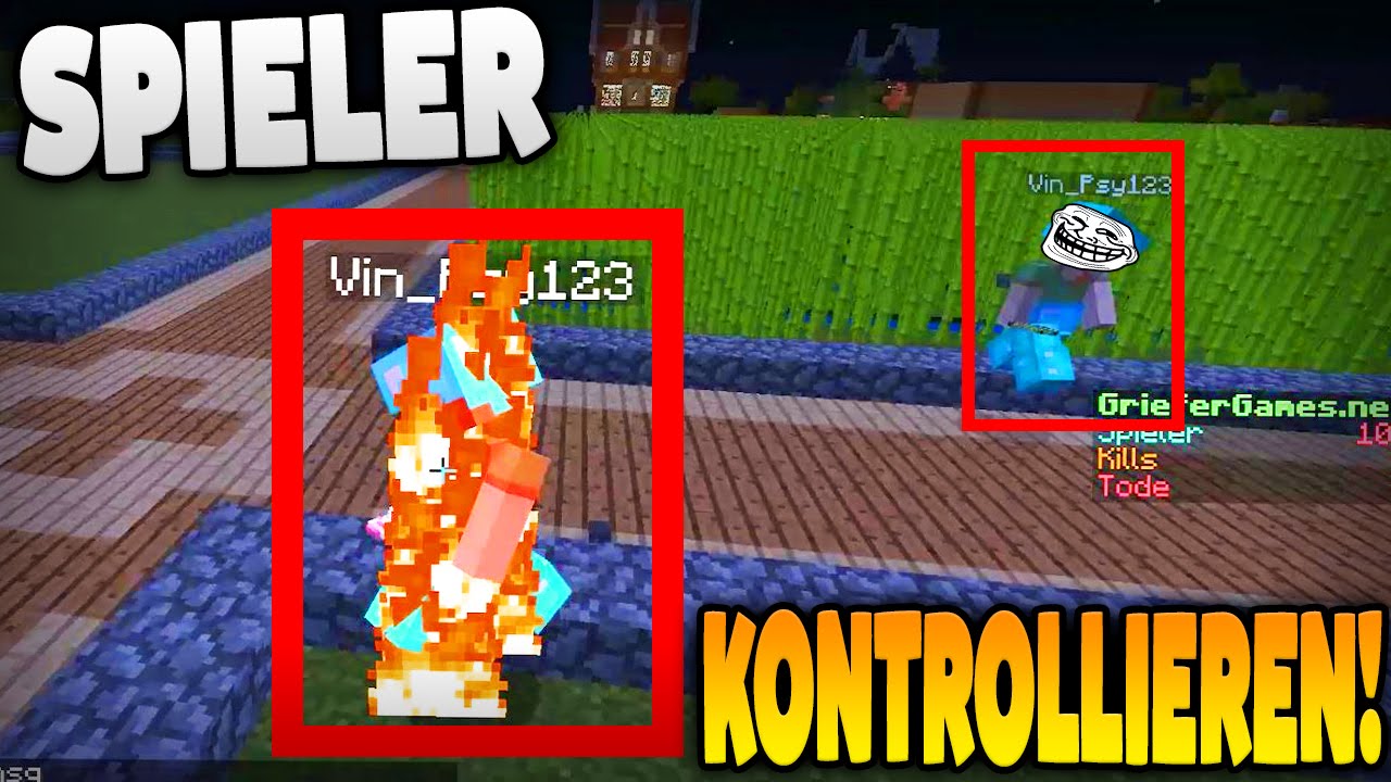 MINECRAFT SPIELER ACCOUNTS WERDEN GEHACKT !! - Minecraft TROLLING