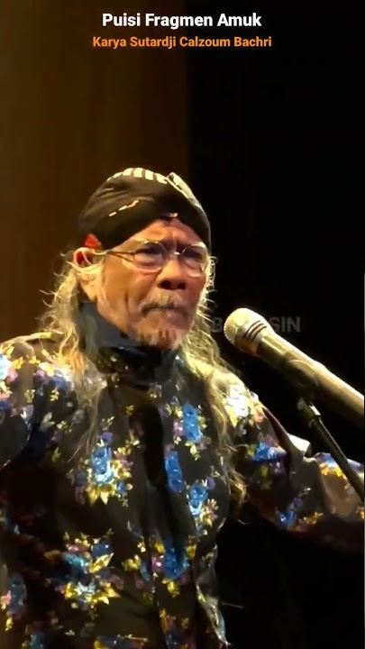 Jose Rizal Manua | Juri Baca Puisi Piala HB Jassin 2022
