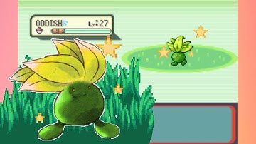 Live Shiny Oddish in the Safari Zone after 4012 REs!