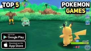 TOP 5 Best Pokemon Games For Android & iOS in 2023 | Download on the Play Store & App store screenshot 3