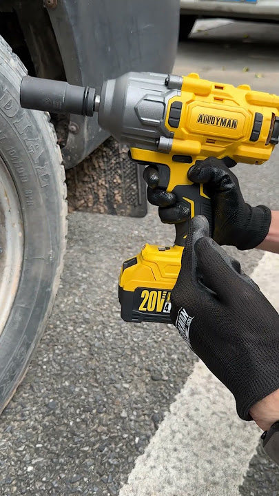 How strong is a 2000N impact wrench? #alloyman #tools #tools4life #powertools #automobile#car