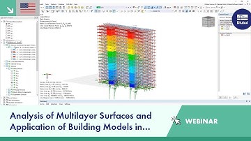 Analysis of Multilayer Surfaces and Application of Building Models in RFEM 6