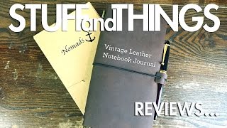 Review: Nomads Vintage Leather Notebook Journal - A Midori Alternative