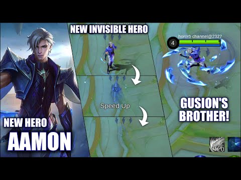 NEW HERO AAMON GUSION'S BROTHER IS HERE! | MOBILE LEGENDS