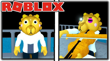 How to get "MISERABLE NIGHT" BADGE + LOTHAM LION MORPH/SKIN in ACCURATE PIGGY ROLEPLAY [ROBLOX]