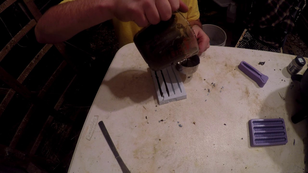 how to start pouring soft plastic baits YouTube