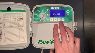 Programming and Special Features Of The Rain Bird TM2 Irrigation Controller