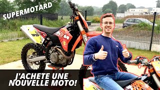 J'ACHETE une nouvelle MOTO KTM 450 exc