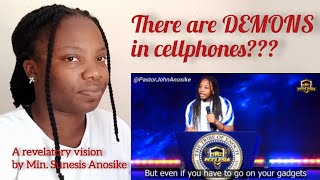 Reacting to ❗️Fierce Vision by Minister Sunesis - She EXPOSES the Spirit Behind Cellphones