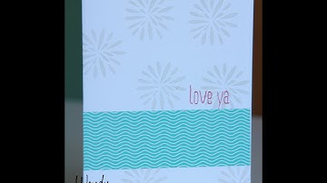 Basic Stamping Series 3 - How to background stamp