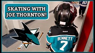 SKATING WITH JOE THORNTON! SKATING WITH JOE THORNTON!