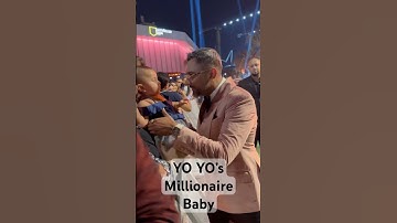 Thumbnail of Millionaire song with baby jaza 💕 #ytshorts#shorts#iifa2024 #yoyohoneysingh#glory@YoYoHoneySingh