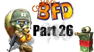 The Serious Squirrel plays Conker's Bad Fur Day Part 26 | Sock Puppet Battle