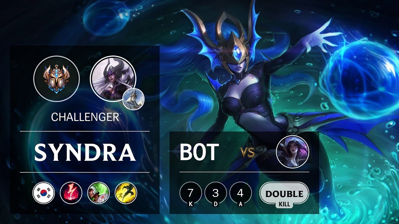 Syndra Bot vs Kai'Sa - KR Challenger Patch 9.10