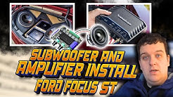 How to: Install a Subwoofer and Amplifier in a car 