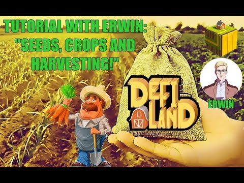 DeFi Land Tutorial with Erwin: Seeds, Crops and Harvest