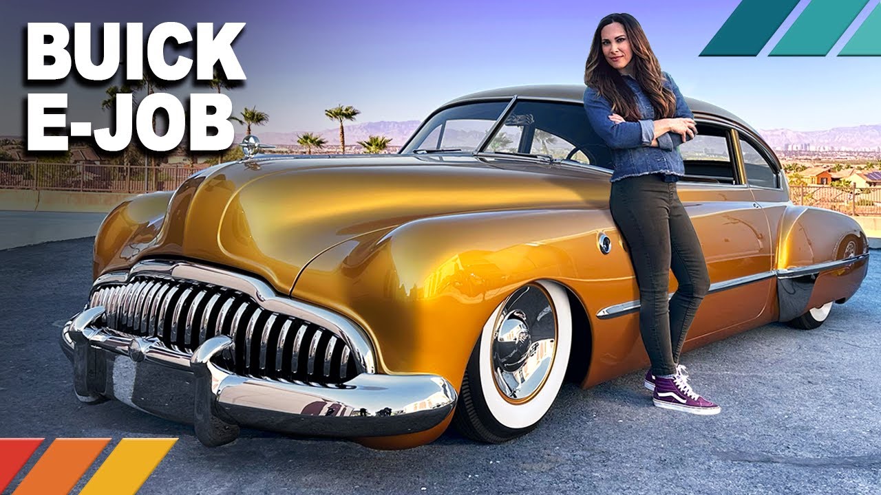 BUICK E-JOB: The Art of Cutting & Hand-Forming a Traditional Kustom '49 Buick Sedanette | E